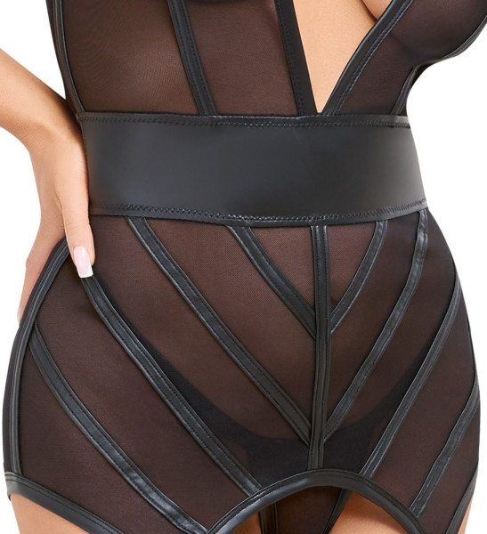 Cottelli Set s korzetem a tangami - XL