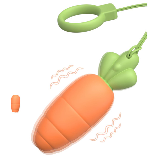 Sex HD Carrots - oranžový mrkvový vibrátor