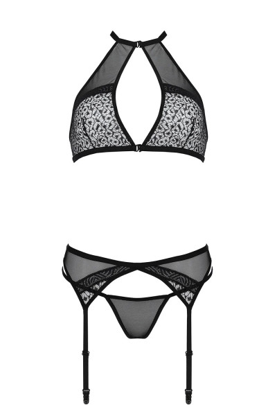 Passion Satara set barva:černá l/xl