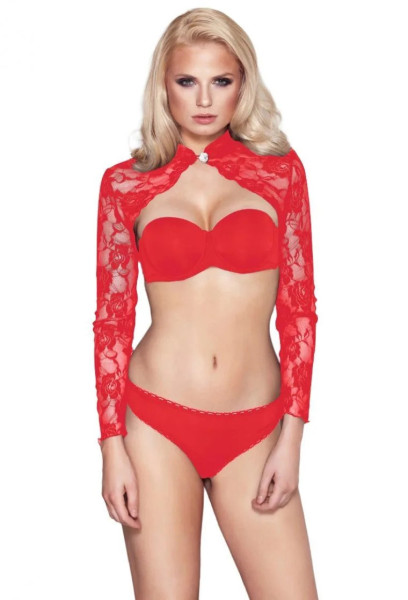 Dámské bolerko Luxuria red - 7-HEAVEN červená M