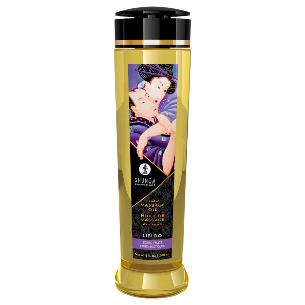 Shunga - masážní olej - exotické ovoce (240ml)