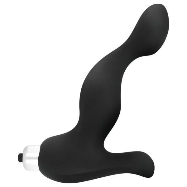 EasyToys - černý vibrující stimulátor prostaty