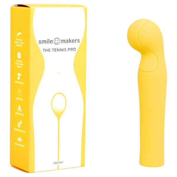 Smile Makers - Tenisový trenér vibrátor (žlutý)