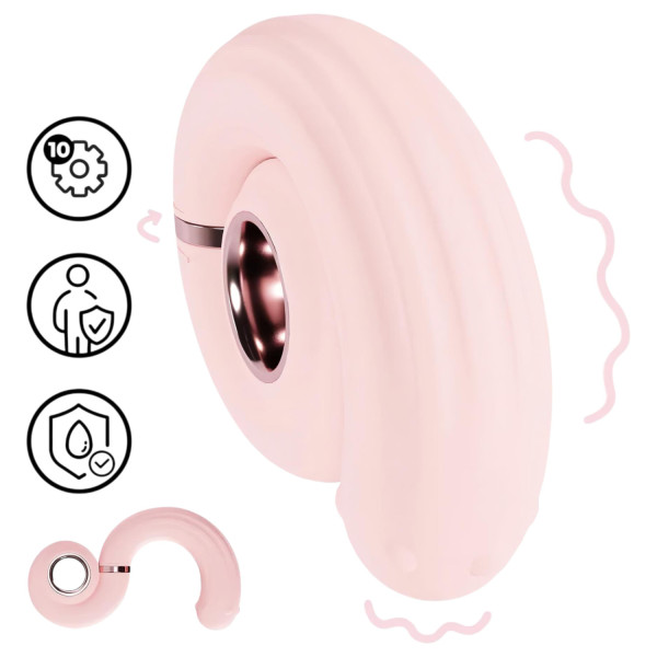 Loveline Perles - G-bodové perlové dildo (růžové)