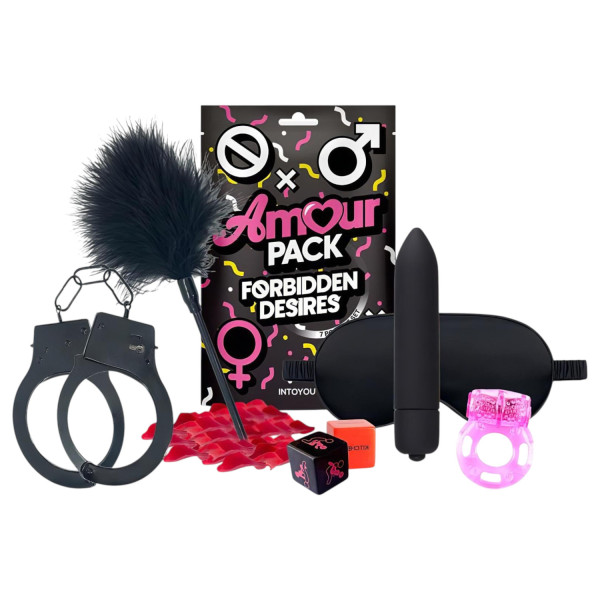 Amour Pack Together - startovací sada s vibrátorem - 7 dílů